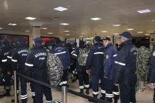 FHN xilasetmə qüvvələri Türkiyəyə yola salınır (FOTO)
