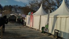 Sülhməramlıların iki avtomobilinin maneəsiz keçidinə şərait yaradılıb (FOTO)