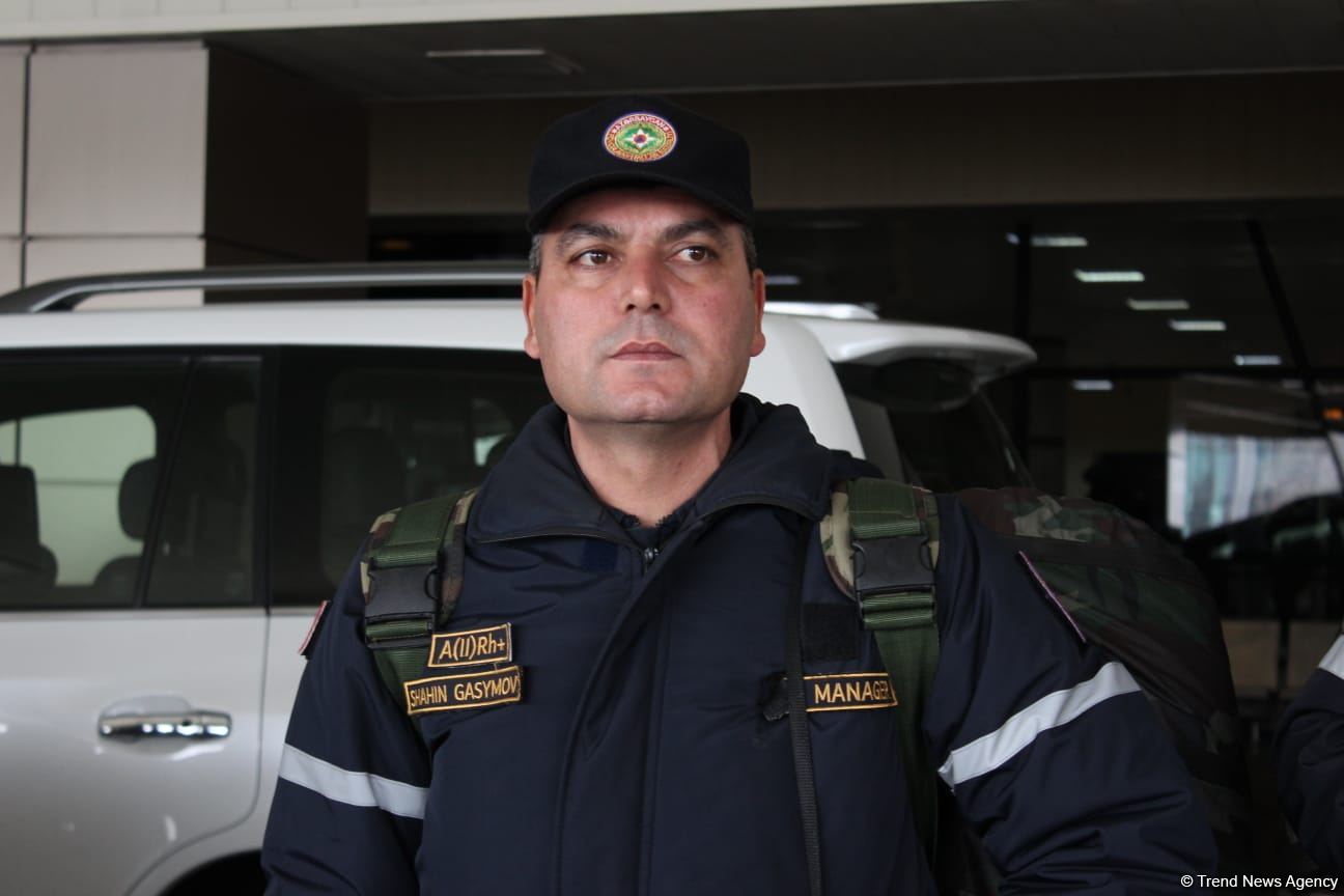 FHN xilasetmə qüvvələri Türkiyəyə yola salınır (FOTO)