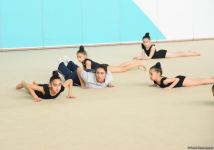 Zaqatala gimnastları Bakı şəhərinə təlim-məşq toplanışlarına gəliblər (FOTO)