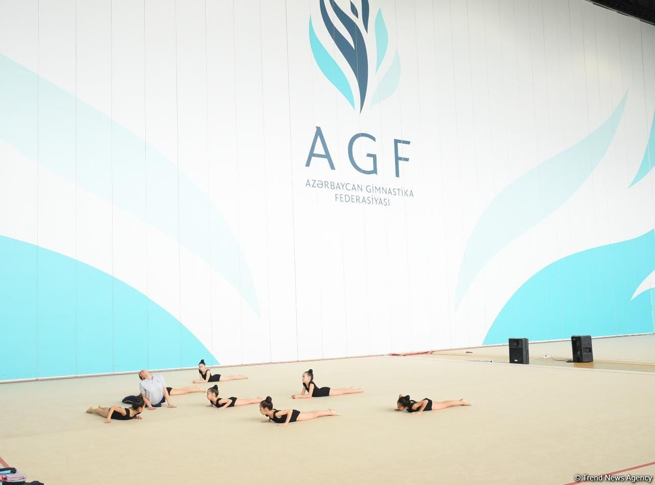 Zaqatala gimnastları Bakı şəhərinə təlim-məşq toplanışlarına gəliblər (FOTO)