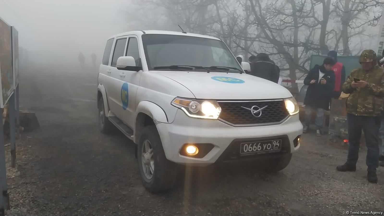 Bu gün Rusiya sülhməramlılarına məxsus 63 avtomobil Laçın yolundan keçib (FOTO)