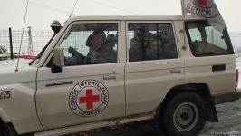 BQXK-ya məxsus avtomobillər Laçın yolundan keçib (FOTO)