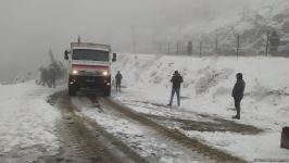Sülhməramlılara məxsus daha 28 avtomobil Laçın yolundan maneəsiz keçid edib (FOTO)