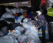 Türkiyə üçün yardım toplanması davam edir - Ünvan dəyişib (FOTO/VİDEO)