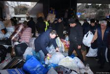 Türkiyə üçün yardım toplanması davam edir - Ünvan dəyişib (FOTO/VİDEO)