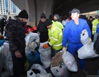 Türkiyə üçün yardım toplanması davam edir - Ünvan dəyişib (FOTO/VİDEO)