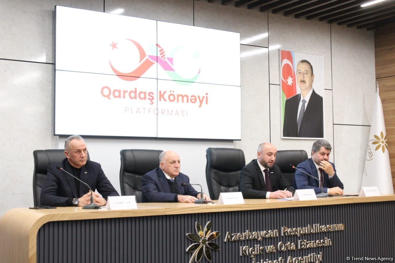 Türkiyəyə dəstək məqsədilə yaradılmış “Qardaş köməyi” platformasının təqdimatı keçirilib (FOTO)