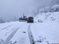 Sülhməramlılara məxsus daha 2 avtomobil Laçın yolundan maneəsiz keçid edib (FOTO)