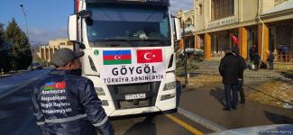 Göygöl rayonu Türkiyəyə yardım göndərib (FOTO)