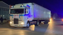Növbəti yardım TIRı Ağdamdan birbaşa Türkiyəyə yola düşüb (FOTO/VİDEO)