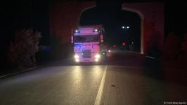 Növbəti yardım TIRı Ağdamdan birbaşa Türkiyəyə yola düşüb (FOTO/VİDEO)