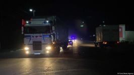 Növbəti yardım TIRı Ağdamdan birbaşa Türkiyəyə yola düşüb (FOTO/VİDEO)