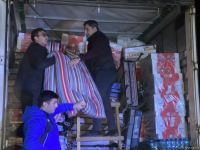 Növbəti yardım TIRı Ağdamdan birbaşa Türkiyəyə yola düşüb (FOTO/VİDEO)