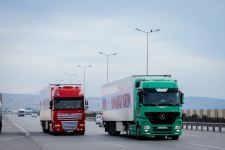 Heydər Əliyev Fondunun dəstəyi ilə toplanan humanitar yardım Türkiyəyə yola salınıb (FOTO)