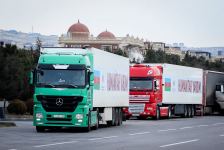 Heydər Əliyev Fondunun dəstəyi ilə toplanan humanitar yardım Türkiyəyə yola salınıb (FOTO)
