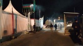 Rusiya sülhməramlılarına aid daha 2 yük avtomobili Laçın yolundan keçib (FOTO)