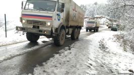 Rusiya sülhməramlılarına aid daha 15 avtomobil Laçın yolundan keçib (FOTO)