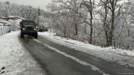Rusiya sülhməramlılarına aid daha 15 avtomobil Laçın yolundan keçib (FOTO)