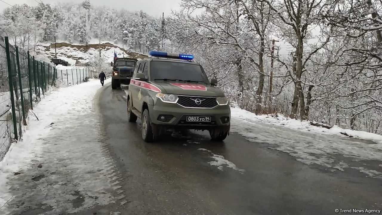 RSK-ya məxsus daha 7 maşın Laçın yolundan keçib (FOTO)