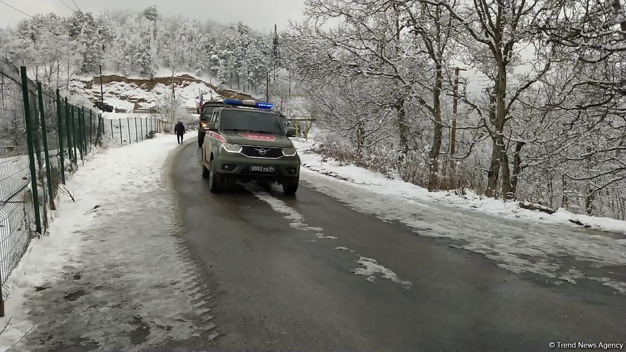RSK-ya məxsus daha 7 maşın Laçın yolundan keçib (FOTO)