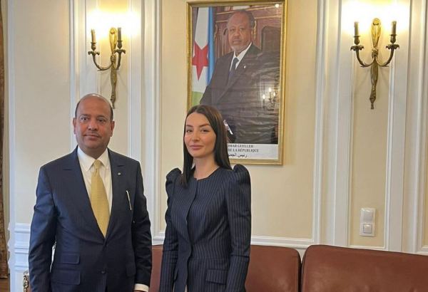 Leyla Abdullayeva İtaliya və Cibutinin Parisdəki səfirləri ilə görüşüb (FOTO)