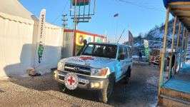 BQXK-ya məxsus 6 avtomobil Laçın yolundan keçib (FOTO)