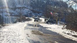 BQXK-ya məxsus 6 avtomobil yenidən Laçın yolundan keçib (FOTO)