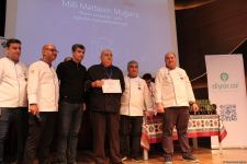 “İllərin sənətkarı” Milli Aşpazlar mükafatına həsr olunmuş “Milli Mətbəxin Muğamı”nın təqdimat mərasimi olub (FOTO)