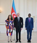 Prezident İlham Əliyev Qananın Azərbaycanda yeni təyin olunmuş səfirinin etimadnaməsini qəbul edib (FOTO/VİDEO) (YENİLƏNİB)