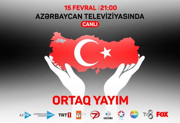 AzTV-dən qardaş ölkəyə dəstək – Ortaq yayım olacaq, yardım toplanılacaq