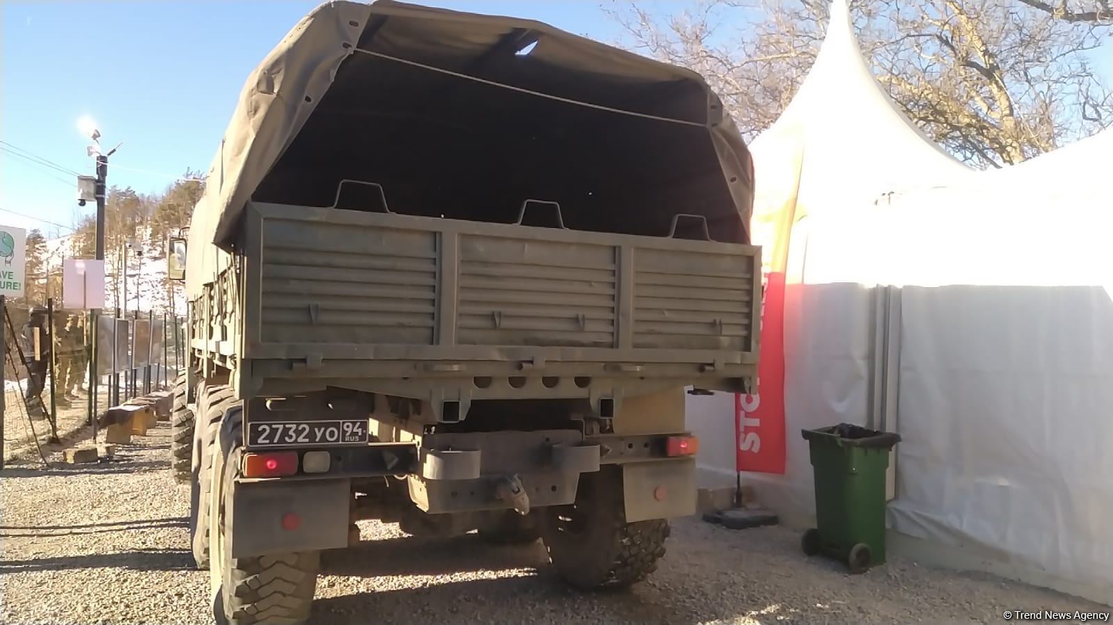 Bu gün Laçın-Xankəndi yolundan RSK-ya məxsus 3 avtomobil keçib (FOTO/VİDEO)