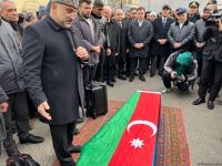 Türkiyədə zəlzələdə həlak olan tələbə Gündüz Nəzərzadə dəfn edilib (FOTO)