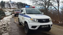 Sülhməramlılara aid 18 avtomobil Laçın yolundan keçib (FOTO)