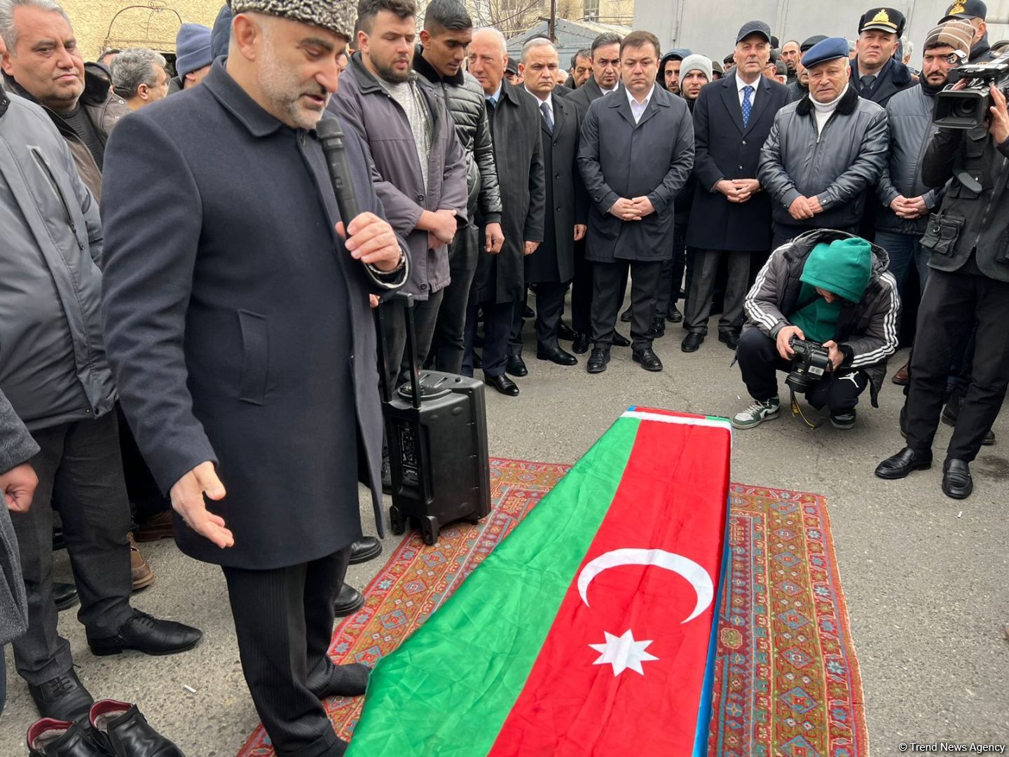 Türkiyədə zəlzələdə həlak olan tələbə Gündüz Nəzərzadə dəfn edilib (FOTO)