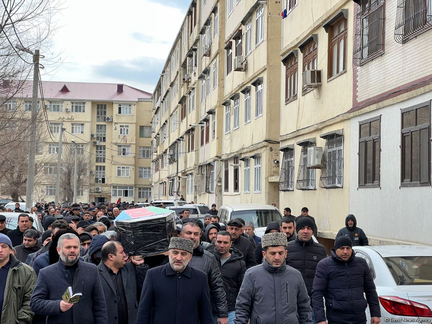 Türkiyədə zəlzələdə həlak olan tələbə Gündüz Nəzərzadə dəfn edilib (FOTO)
