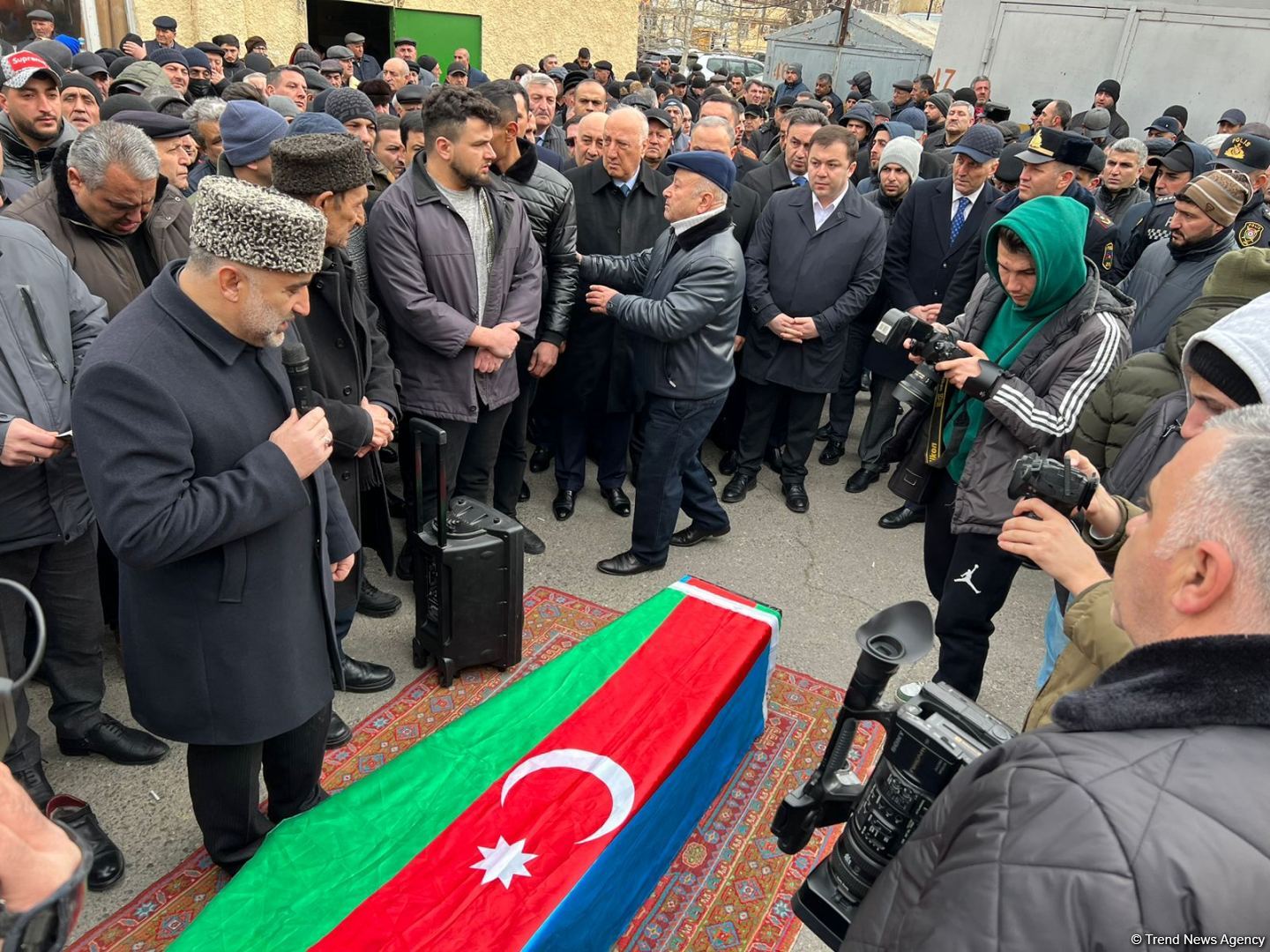 Türkiyədə zəlzələdə həlak olan tələbə Gündüz Nəzərzadə dəfn edilib (FOTO)