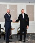 Prezident İlham Əliyevin Münxendə Avropa İttifaqı Şurasının Prezidenti ilə görüşü olub (FOTO) (YENİLƏNİB)