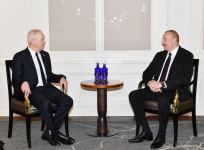 Prezident İlham Əliyevin Münxendə İsrailin müdafiə naziri ilə görüşü olub (FOTO) (YENİLƏNİB)