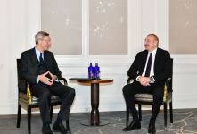 Prezident İlham Əliyev Münxendə Almaniyanın Şərqi Biznes Assosiasiyasının baş icraçı direktoru ilə görüşüb (FOTO) (YENİLƏNİB)