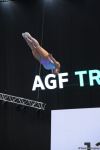 Milli Gimnastika Arenasında batut gimnastikası üzrə Dünya Kuboku iştirakçılarının podium məşqləri keçirilir (FOTOREPORTAJ)