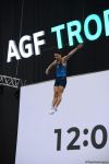 Milli Gimnastika Arenasında batut gimnastikası üzrə Dünya Kuboku iştirakçılarının podium məşqləri keçirilir (FOTOREPORTAJ)