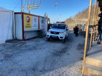Sülhməramlılara aid 9 avtomobil Laçın yolundan keçib (FOTO)