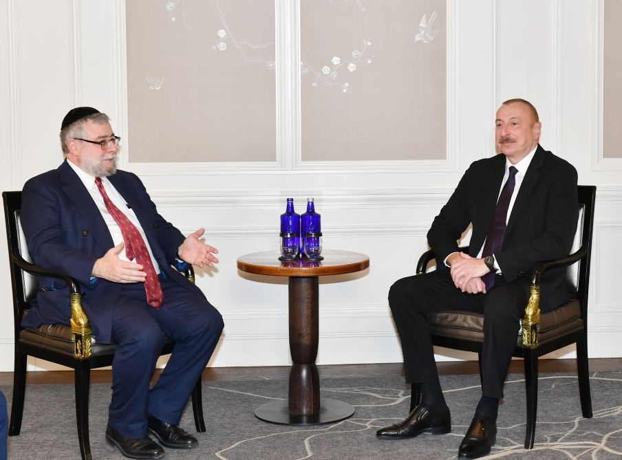 Prezident İlham Əliyev: Dövlətimiz tərəfindən yəhudi icmasına daim dəstək göstərilir