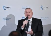 Prezident İlham Əliyev Münxendə "Dağları aşmaq? Cənubi Qafqazda təhlükəsizliyin qurulması" mövzusunda plenar iclasda iştirak edib (FOTO/VİDEO) (YENİLƏNİB)