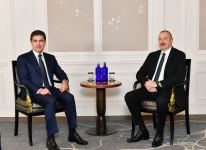 Prezident İlham Əliyev Neçirvan Bərzanini Azərbaycana səfərə dəvət edib (FOTO)