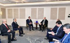 Prezident İlham Əliyev Neçirvan Bərzanini Azərbaycana səfərə dəvət edib (FOTO)