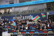Selcan Mahsudova Bakıda keçirilən batut gimnastikası üzrə Dünya Kubokunda finala yüksəlib (FOTO)