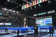 Selcan Mahsudova Bakıda keçirilən batut gimnastikası üzrə Dünya Kubokunda finala yüksəlib (FOTO)