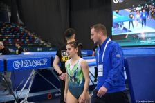 Selcan Mahsudova Bakıda keçirilən batut gimnastikası üzrə Dünya Kubokunda finala yüksəlib (FOTO)